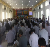 Da Nang Committee for Religious Affairs disseminates religious law to local Buddhists